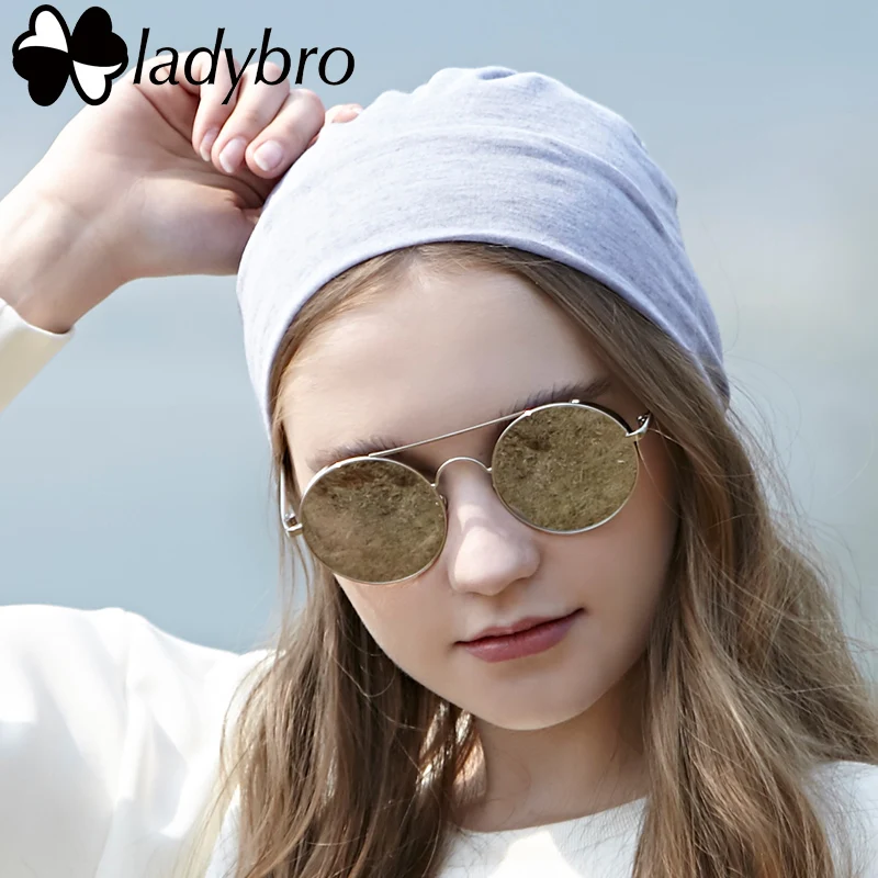 Мужские и женские шапки Ladybro Повседневная тонкая шапочка для мужчин женщин