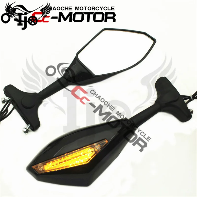Motorcycle rearview mirror for Honda CBR 600 RR F5 CB R1000R 1100 XX LED Reflector | Автомобили и мотоциклы