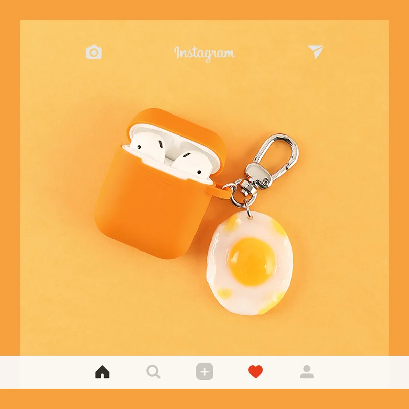 Уникальные Милые смешные силиконовые чехол для Apple аксессуары AirPods наушники Bluetooth