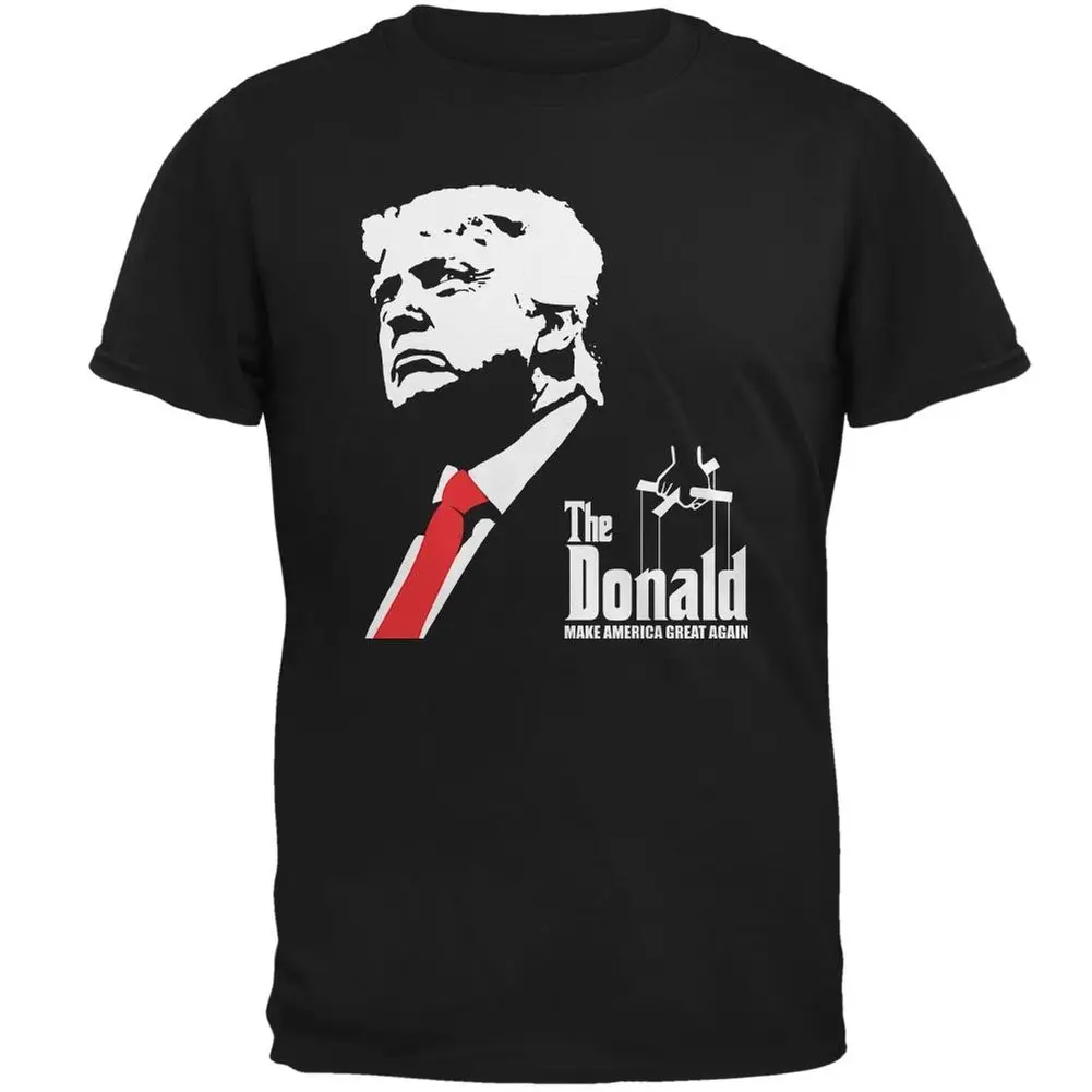 Выборы 2016 Дональд Трамп бла мягкие взрослая футболка новые футболки Забавные