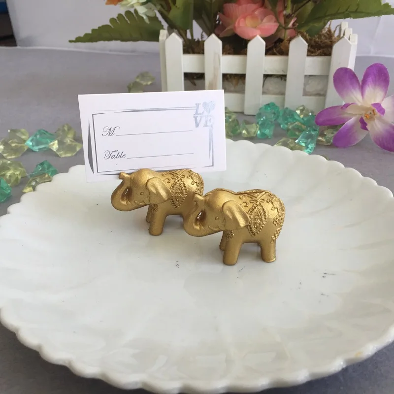 50 шт./лот золотой свадебный держатель для карт/держатель фотографий|wedding favors|wedding