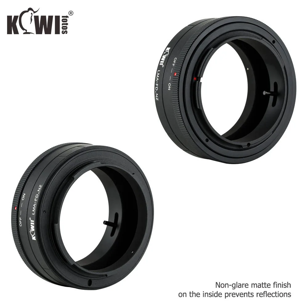 KIWIFOTOS LMA-FD_NZ адаптер для крепления объектива для Canon FD крепление линз для Nikon Z крепление аксессуары для камеры