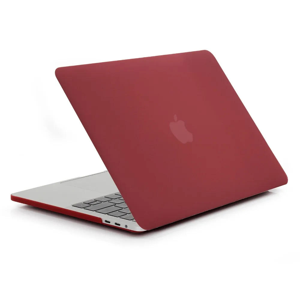 Матовый ноутбука Чехлы для MacBook Pro retina 12 15 Air 11 13,3 цвет чехол для нового IPad Pro 13 15,4 дюймов с сенсорной панелью A2159