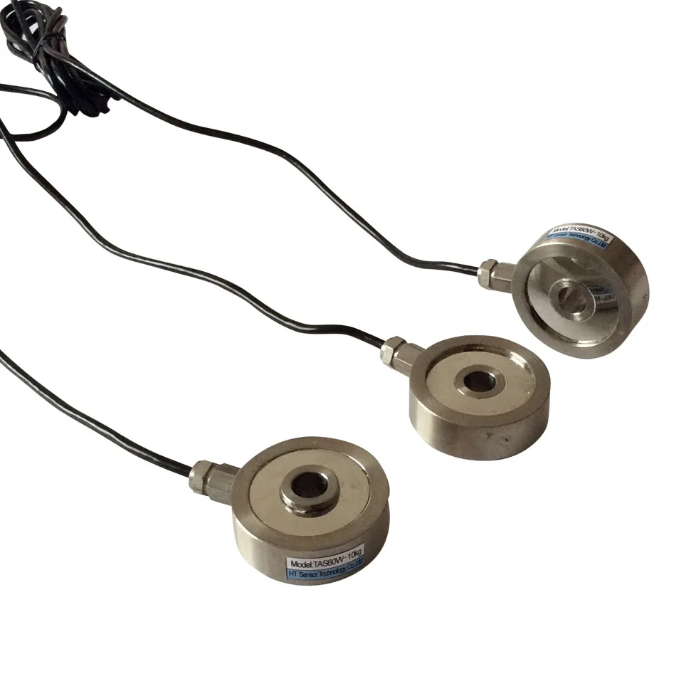 Датчик веса с пончиком 10 кг датчик нагрузки сквозным отверстием в центре TAS60W |