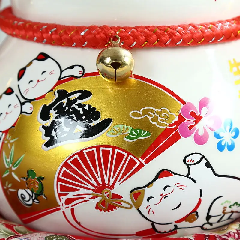 Перепелиное яйцо 11 дюймов Керамическая Свинья-копилка, 9 дюймов Lucky Cat», «поросенок, большой Ёмкость деньги банк экономить горшок денежный ящик для детей «Человек-паук», домашний декор
