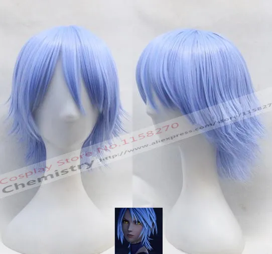 Kingdom Hearts Aqua cosplay hairwear with cap | Headwear