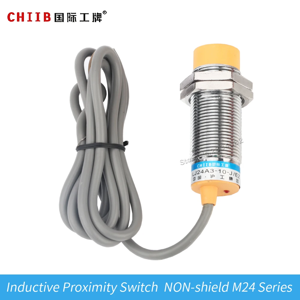 M24 AC220V DC24V 3 провода 2 NC без индуктивный датчик приближения переключатель 10 мм LJ24A3