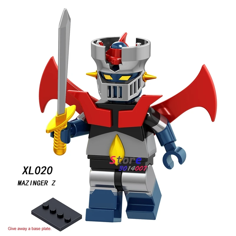 XL020 Один мазинкайзер мазингер Z EVA в масках всадник Baltan Seijin Kamen король зверей Golion Voltron Ultraman строительные блоки игрушки - Цвет: XL020