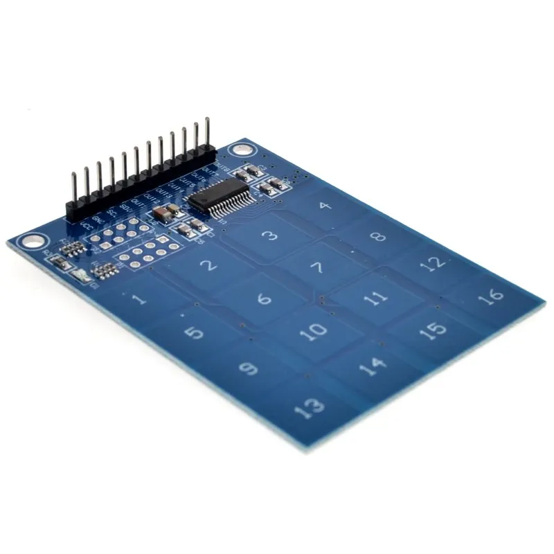 TTP229 16 канальный цифровой емкостный сенсорный модуль переключателя для Arduino|module