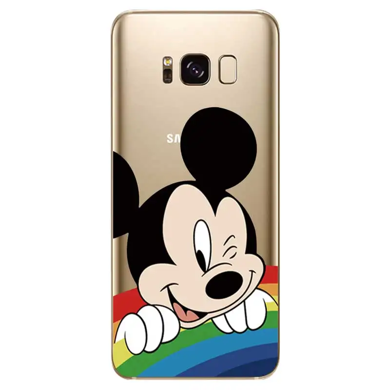 N351 Микки мягкий чехол для samsung Galaxy A2 Core A6 A7 A8 A9 A10 A30 A40 A50 A60 A70 A8S A9S A20E плюс |