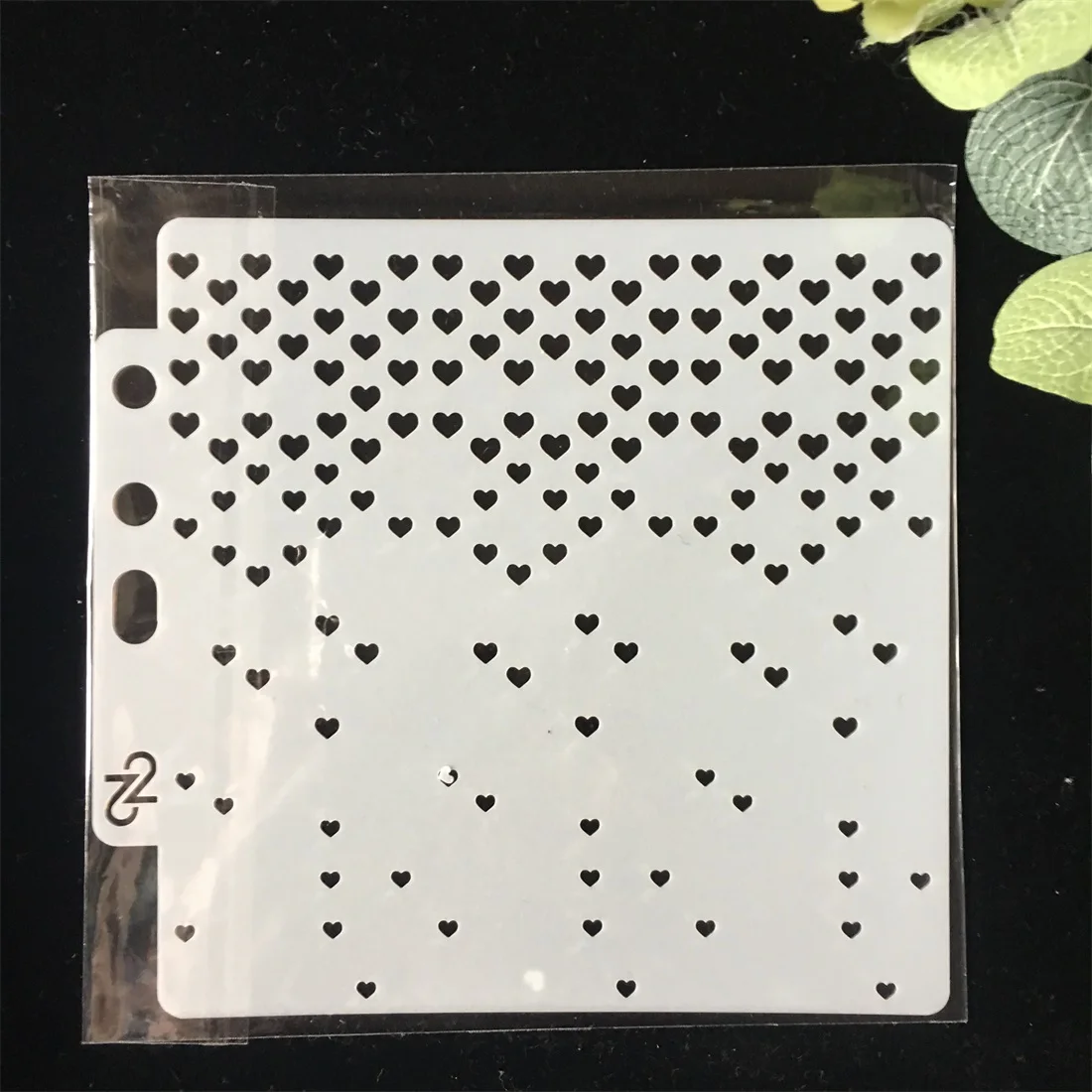 

1Pcs Small Hearts DIY Craft Layering Stencils Wall Painting Scrapbooking Stamping Embossing Album Paper Card Template