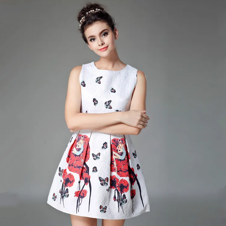 Vestidos Longos печать летнее платье короткие платья женщин Vestido короткий халат Vetement