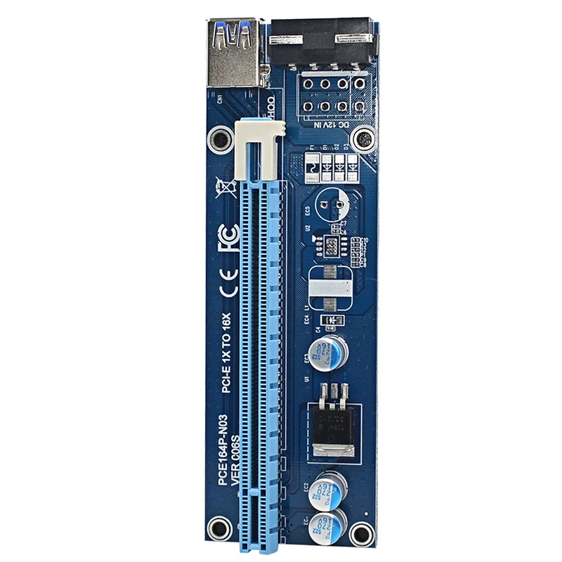 60 см USB 3.0 PCIe Riser Card pci-e express 1xto 16x Extender SATA 4PIN Мощность для BTC горные Машины wk01 |