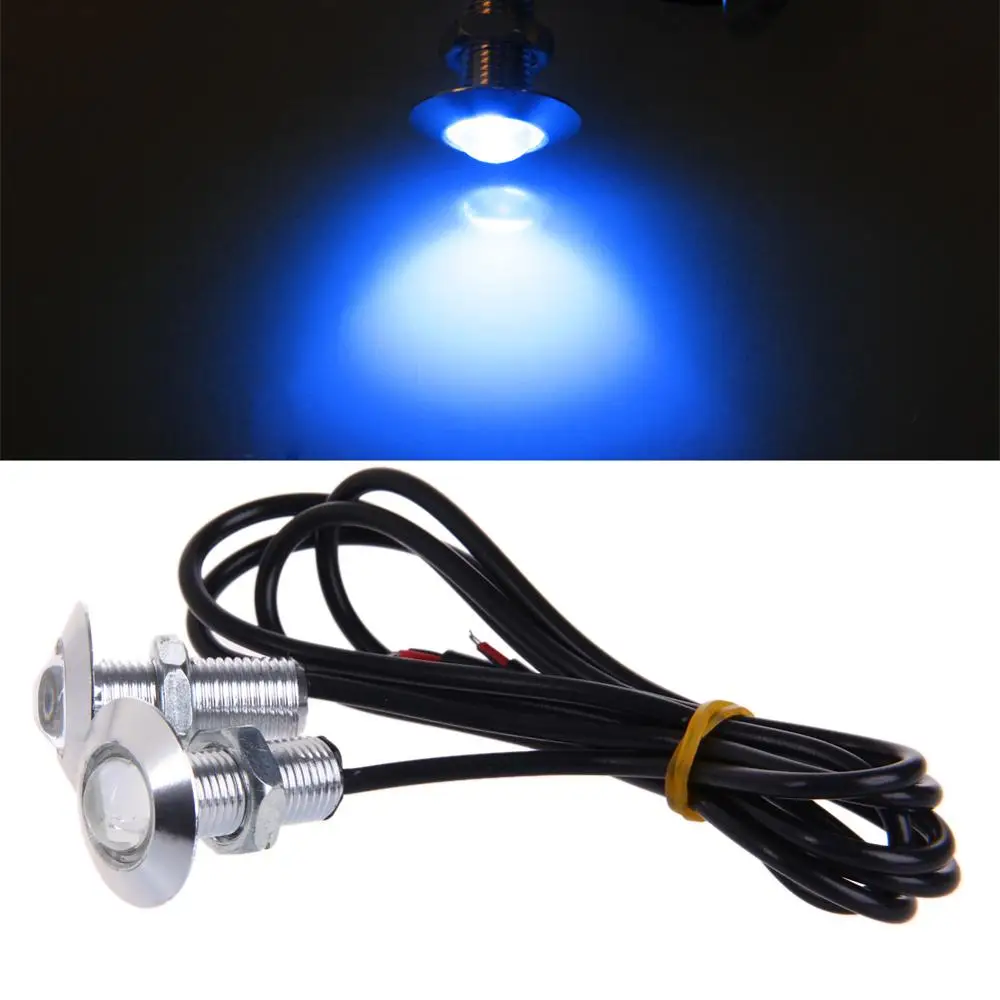 

YAM 1 Pair DC 12V 23mm Eagle Eye LED Daytime Running DRL Light Car Auto Lamp White/Yellow/Blue/Ice blue/Red