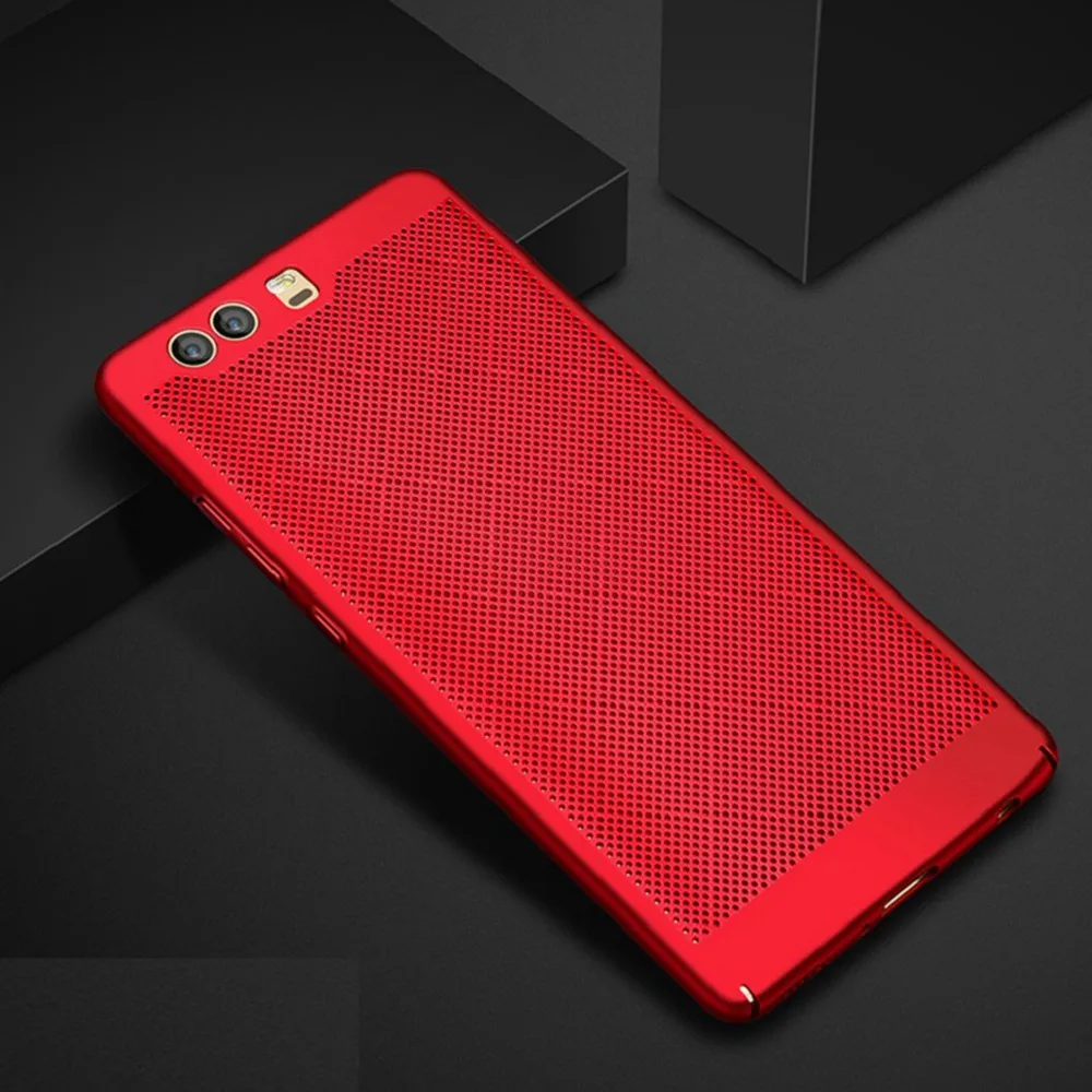 Red KISSCASE Корпус для рассеивания тепла для Huawei P10 P20 Lite Plus чехол на хонор 9 лайт 10 Корпуса для охлаждения телефона для Huawei Mate 10 20 Lite Pro Honor 10 9 Cover - Цвет: Red