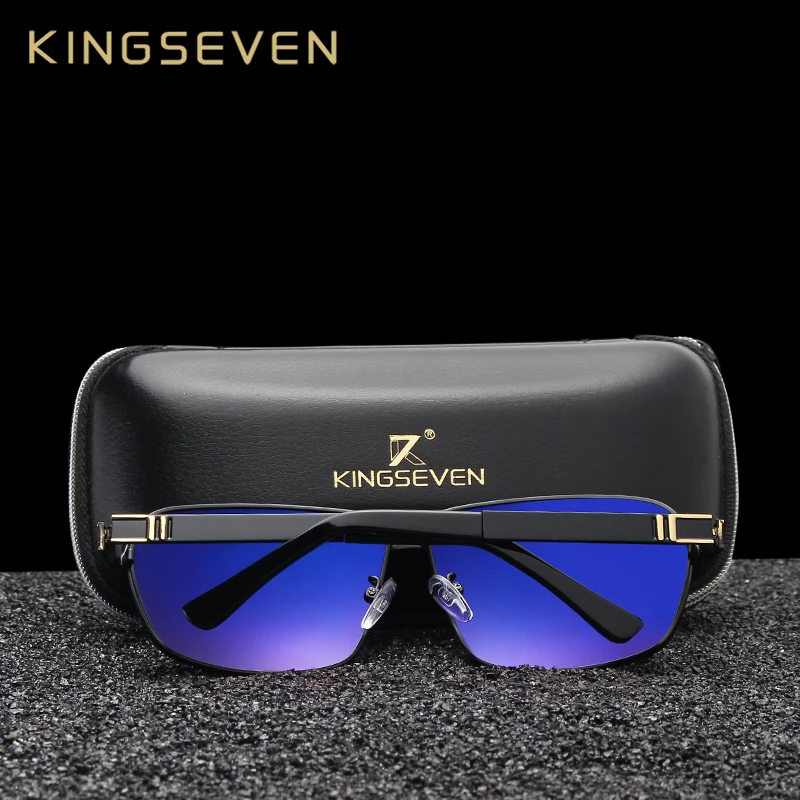 KINGSEVEN Polarized Sunglasses Men Driver Mirror Sun glasses Male Fishing Female Eyewear For N7855 | Аксессуары для одежды