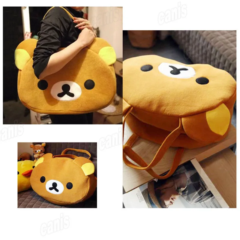 NOENNAME_NULL аниме San X Rilakkuma симпатичный медведь сумка на плечо подвесной плюшевый