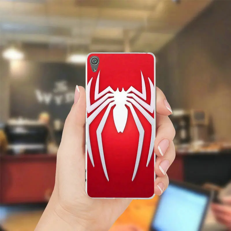 Прозрачный чехол для телефона sony Xperia Z Z1 Z2 Z3 Z4 Z5 компактный M2 M4 M5 T3 XA E3 E5 c4 C5 комиксов