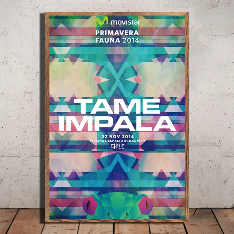 P232 Tame Impala искусство детской музыки звезды картина Шелковый Холст постер