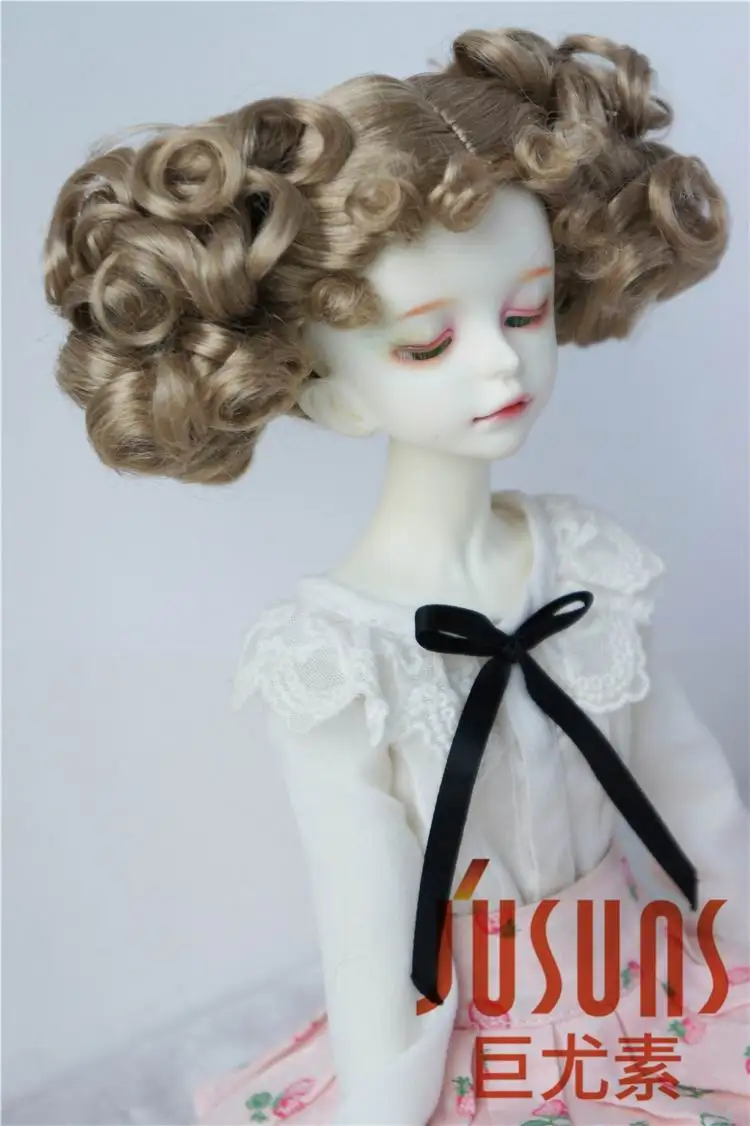 JD087 1/4 1/3 милые два пони мsd SD куклы Размер 7 8 дюймов 9 BJD парики синтетические