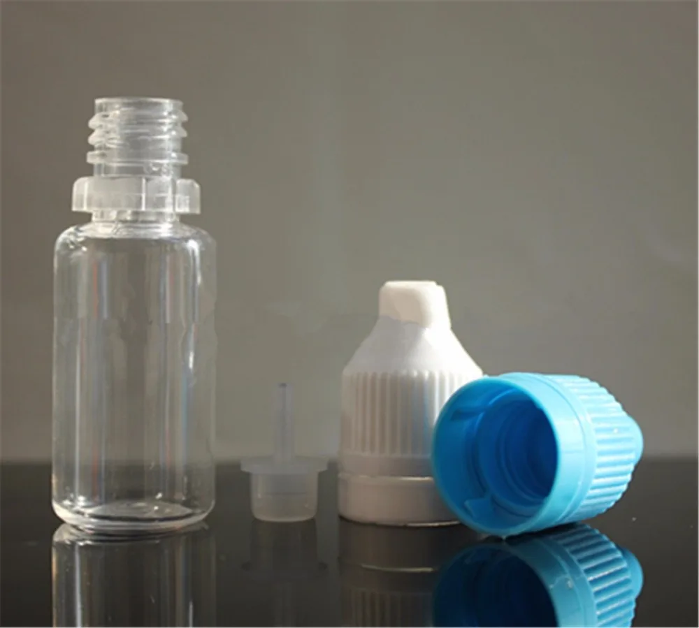 Бутылочка капельница для глаз 5000 шт. 5 мл с наконечником капельницей защита от