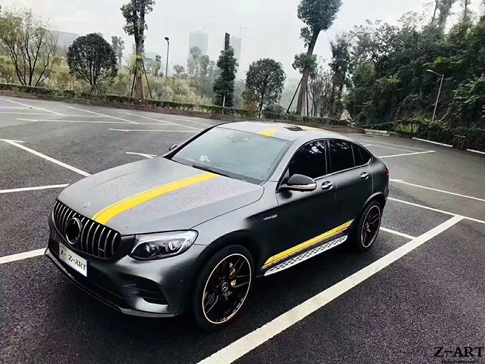 AMG GT Передняя решетка для GLC купе W253 2015 Новинка 2017 смотрится на переднюю решетку