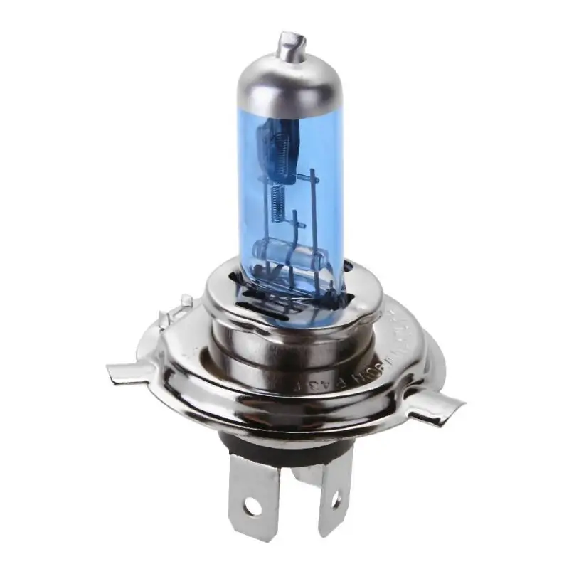 VODOOL 1 шт. H4 12V 100/90W 5000K 6500K автомобильные галогеновые фары лампы Супер яркий белый