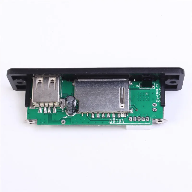 Черный 5 12 В мини mp3 декодер доска Поддержка USB SD MMC инфракрасный Дистанционное