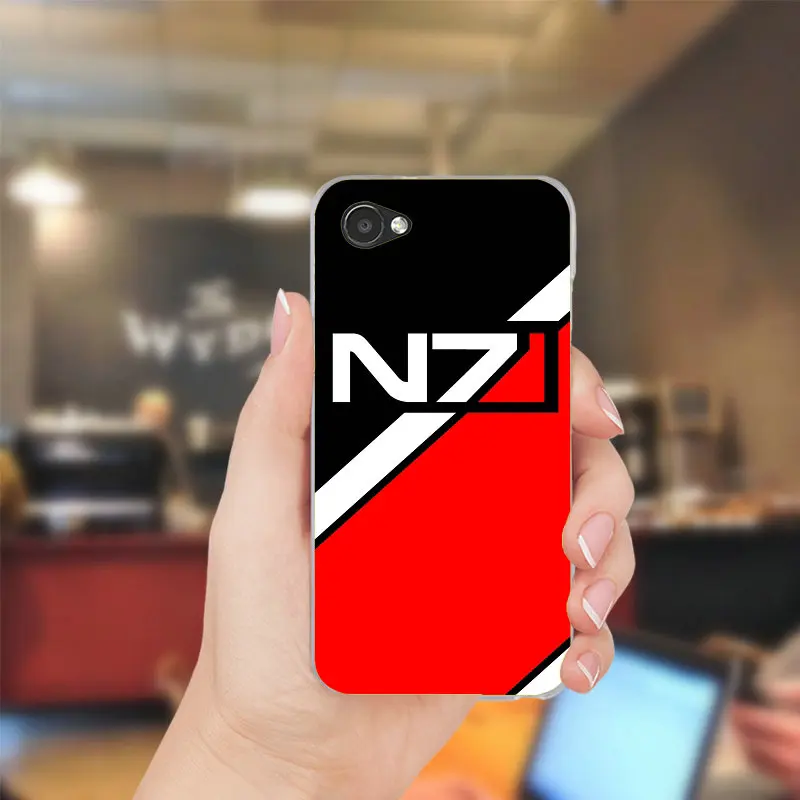 Cool Аниме Mass Effect N7 мягкий прозрачный чехол для телефона LG G2 G3 мини G4 G5 G6 K4 K7 K8 K10 2017 V10