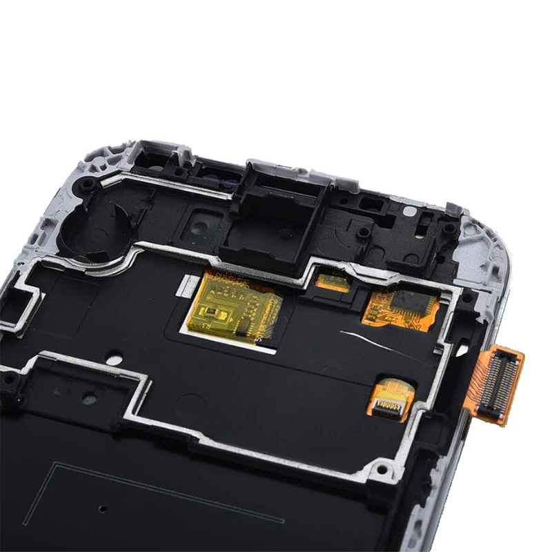 Супер Amoled lcd для samsung Galaxy S4 i9500 i9505 lcd дисплей с рамкой кодирующий преобразователь сенсорного экрана в сборе Регулируемая яркость