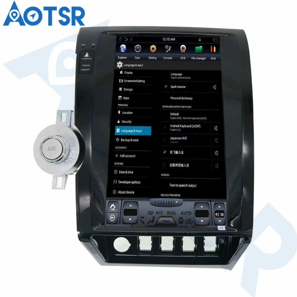 13 6 дюймов Android 0 ROM 64 ГБ Автомобильный GPS навигационный плеер для TOYOTA Tundra 2007-2013