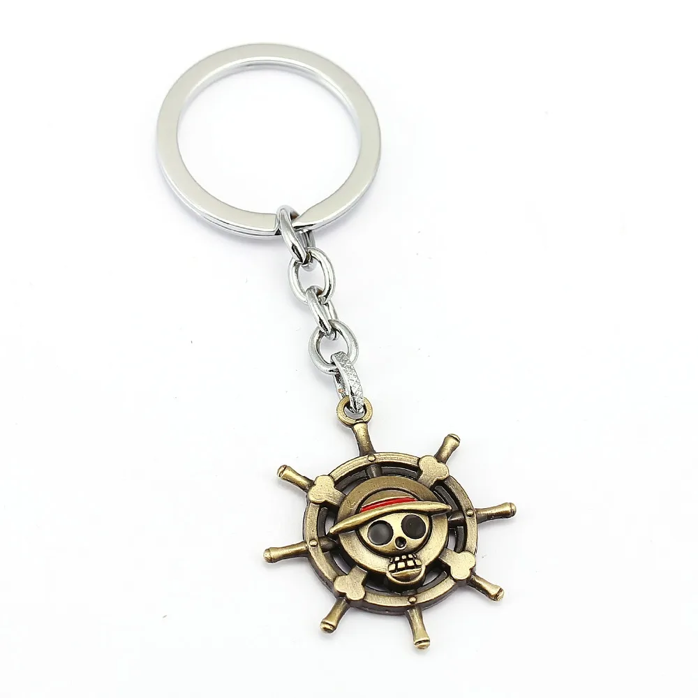 Аниме One Piece The straw hat компас пиратов брелок Луффи кулон фигурка брелка для ключей