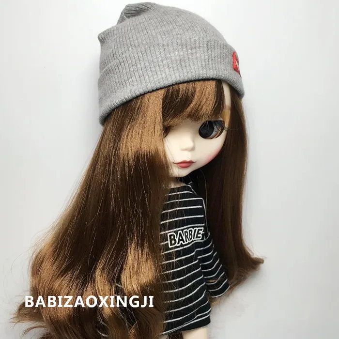 Модная крутая вязаная шапка для кукол Blyth 1/6 1 шт. аксессуары Одежда игрушки