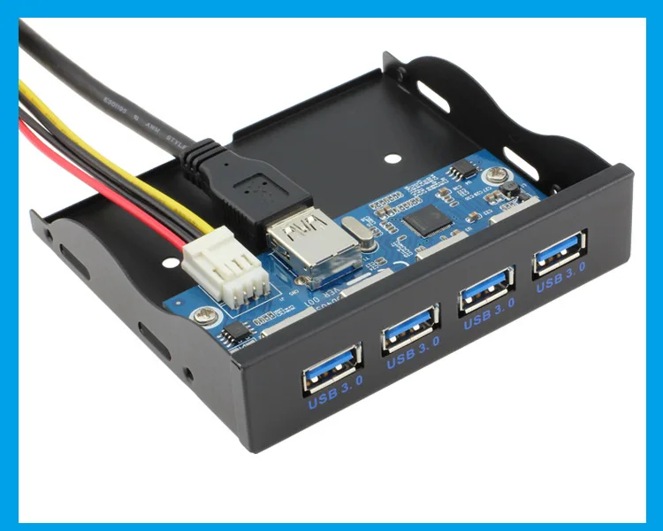 Для ПК внутренний 3 5 дюймовый флоппи накопитель BaySuper Speed Gbps19 + 1Pin 20 Pin 4 порта USB 0