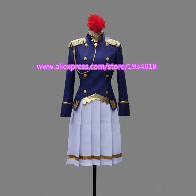 

Anime Axis Powers Hetalia Honda Kiku Japan Cosplay Costume APH uniform dress set