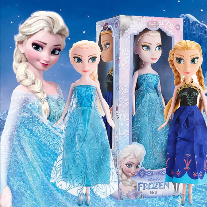 Disney Аутентичные 4 шт./компл. замороженный снег кукла для девочек детские мягкие