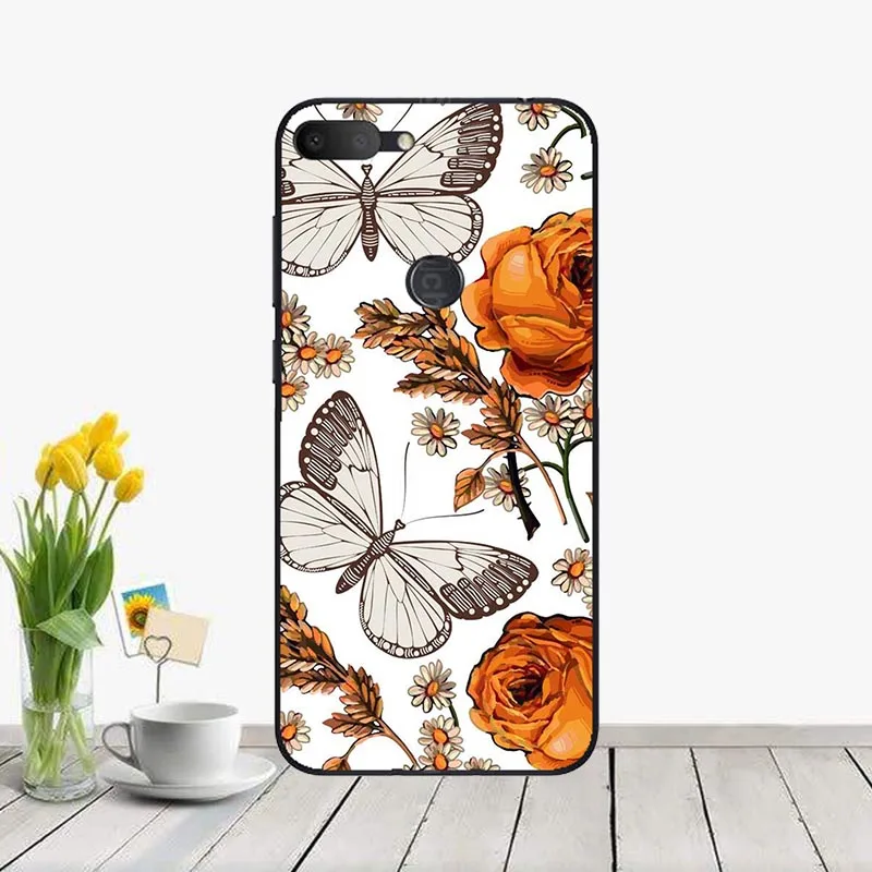 J33 Милый модный чехол для телефона Alcatel 1S 5024D 5," чехол с принтом" Кокос "задняя крышка телефона для Alcatel 1S - Цвет: J33