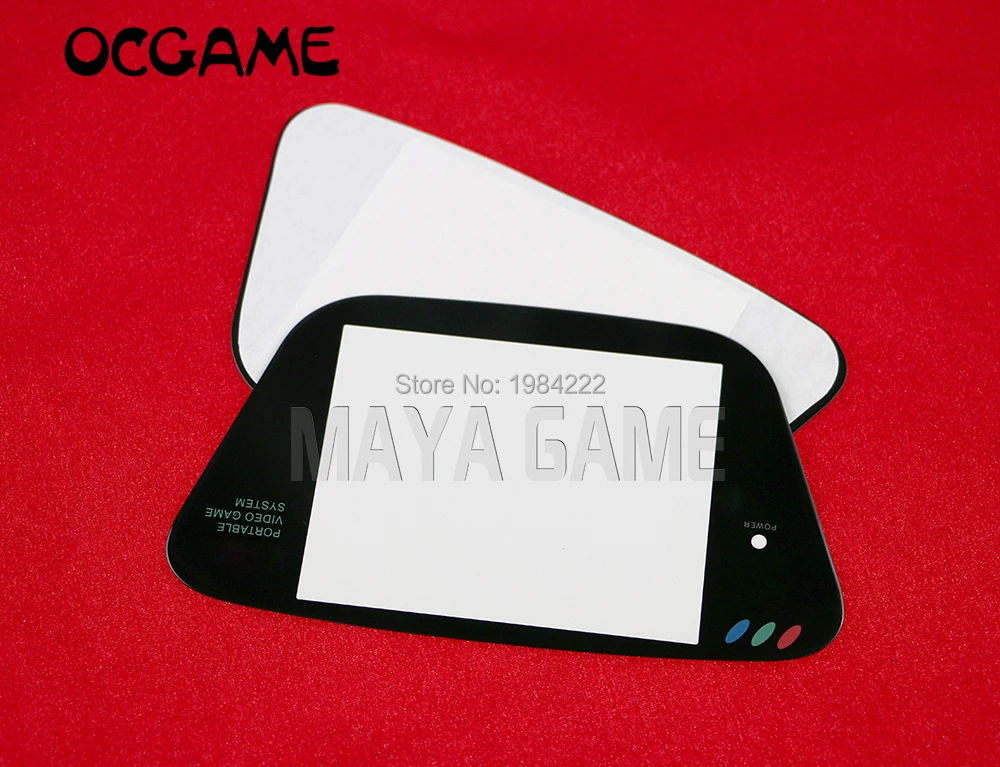 OCGAME 10 шт./лот Защитная крышка для стекла Замена объектива Sega Game Gear GG защита