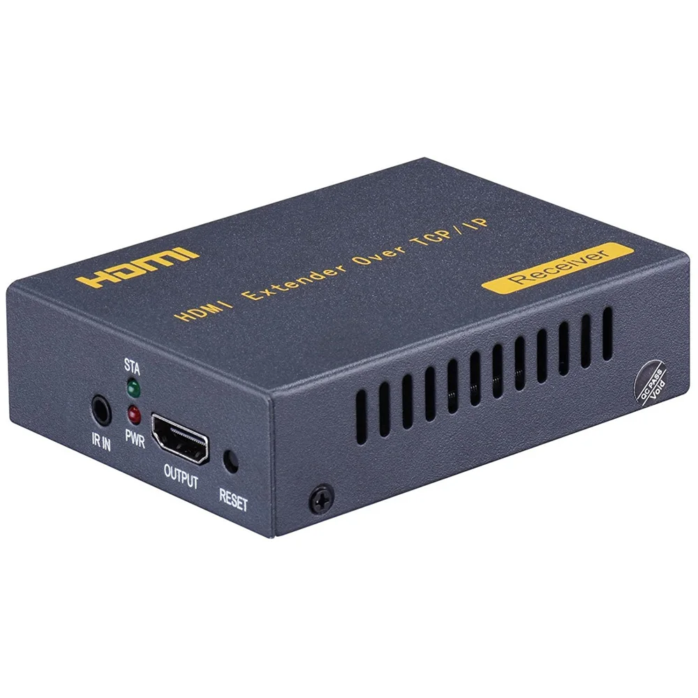 PUZHIJIE Новый HDMI удлинитель IP по Cat5 Cat5e Cat6 Cat7 IR Extensor UTP/STP LAN сетевой Ethernet TCP/IP |
