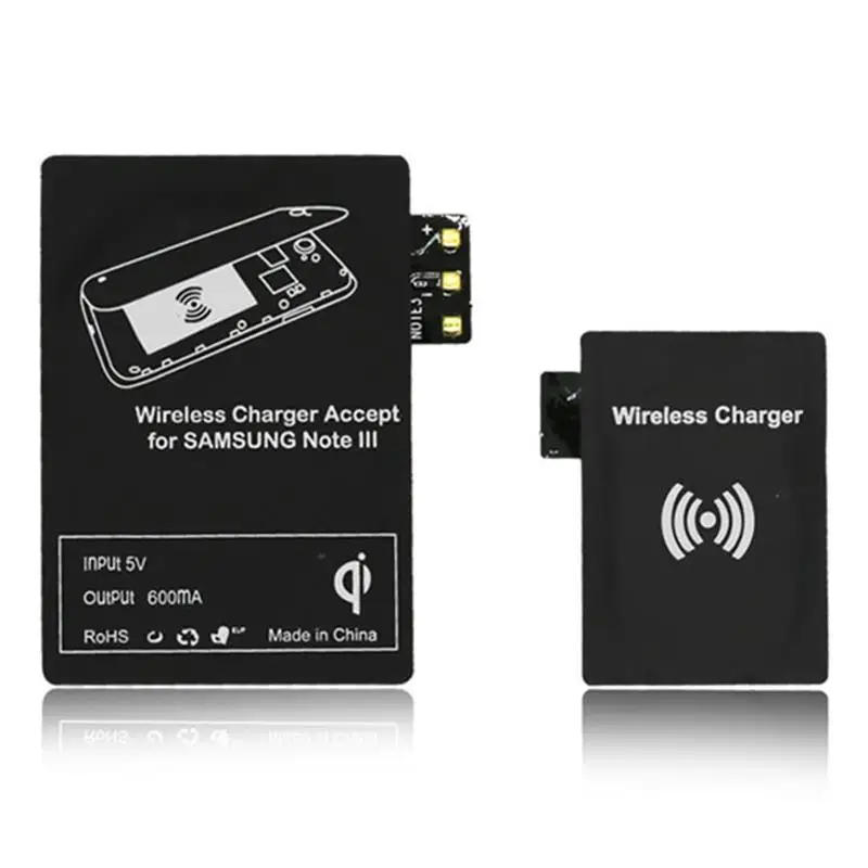 Превосходное Ультра тонкое Беспроводное зарядное устройство Qi для Samsung Galaxy S3/S4/S5