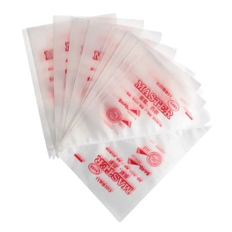 

100 pcs Pocket Socket Disposable Bag Creme Patisserie Cake Decoration 17x29cm