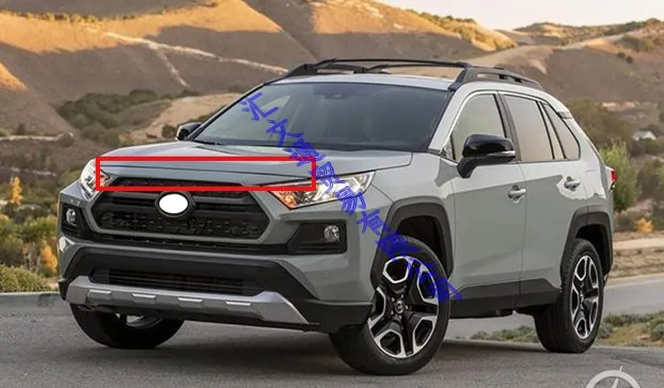 Для TOYOTA Rav4 (XA50) 2019 2020 передний капот решетка гриля бампер губа сетка отделка