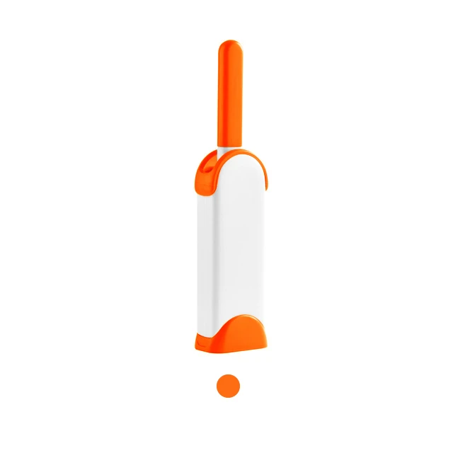 Orange ПЭТ кисточка для удаления волос многоразовая Двухсторонняя щетка для удаления катышков переносная Волшебная меховая и пылезащитная мебель щетка для домашних животных - Цвет: Orange