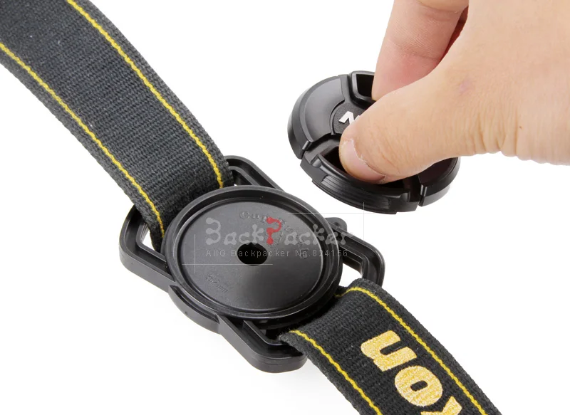 Универсальный держатель для объектива DSLR камеры с защитой от потери подходит