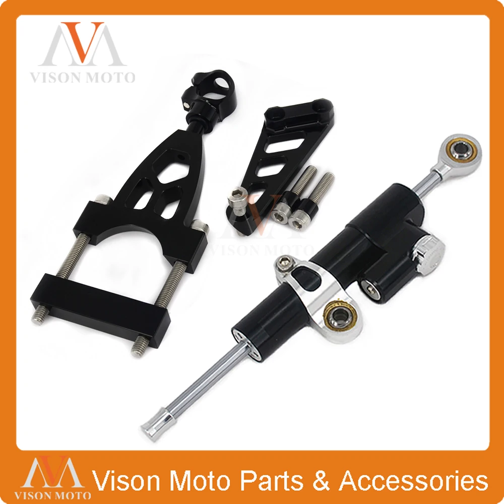 Демпфер комплект руля с ЧПУ Стабилизатор кронштейном монтажной сборки для HONDA CB400