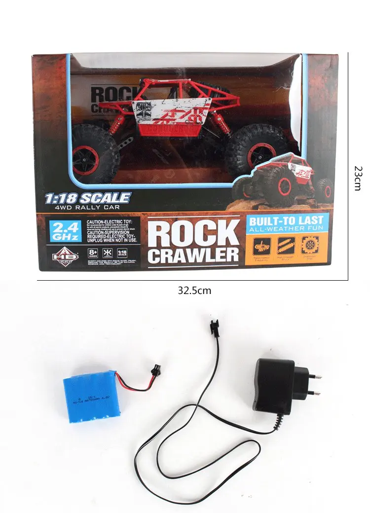 Электрический радиоуправляемый Автомобиль 2 4G 4CH 4WD Rock Crawlers автомобиль с двойным