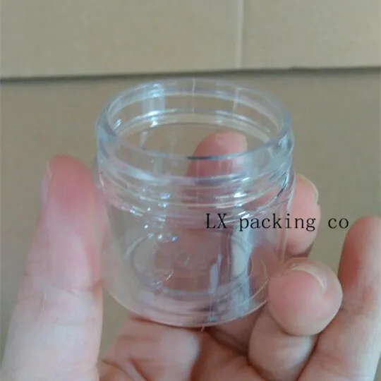Бесплатная доставка 40 г/мл прозрачная пластиковая плоская бутылка банка с