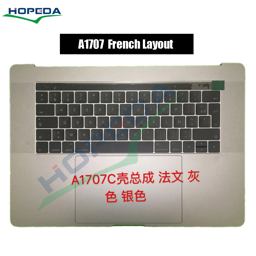 Оригинальный чехол для Apple Macbook Pro 15 ''A1707 с клавиатурой + сенсорной панелью