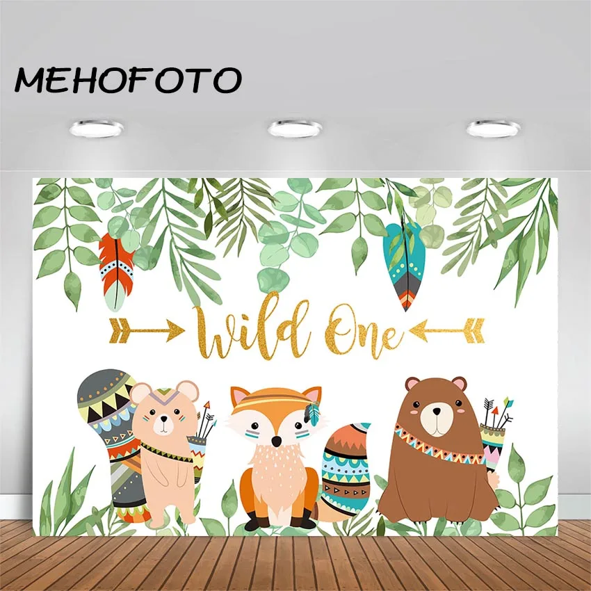 Фон для фотосъемки MEHOFOTO Wild One вечерние этнические фоны сафари животных первый