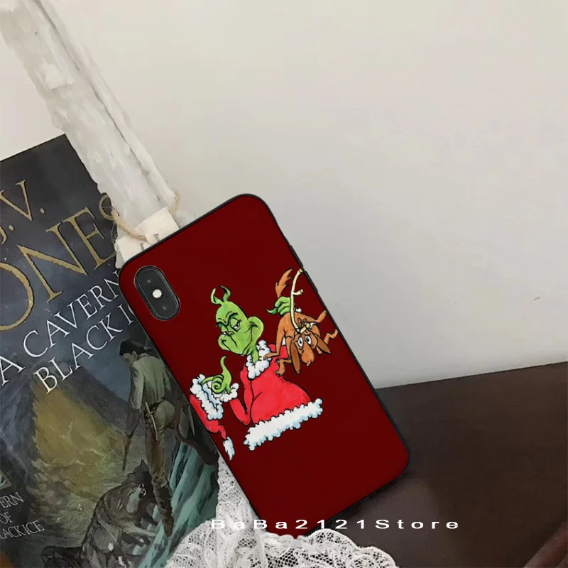 13 Babaite theGreen ofMonster Grinch Рождественский чехол для телефона iPhone X XSMAX 6 6S 7 7plus 8 8Plus 5 5S XR 10 Case11 11pro 11promax - Цвет: 13
